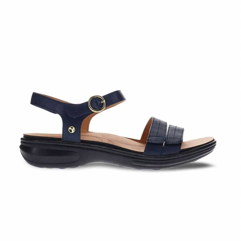NEW REVERE women's barbados sandal in royal blue